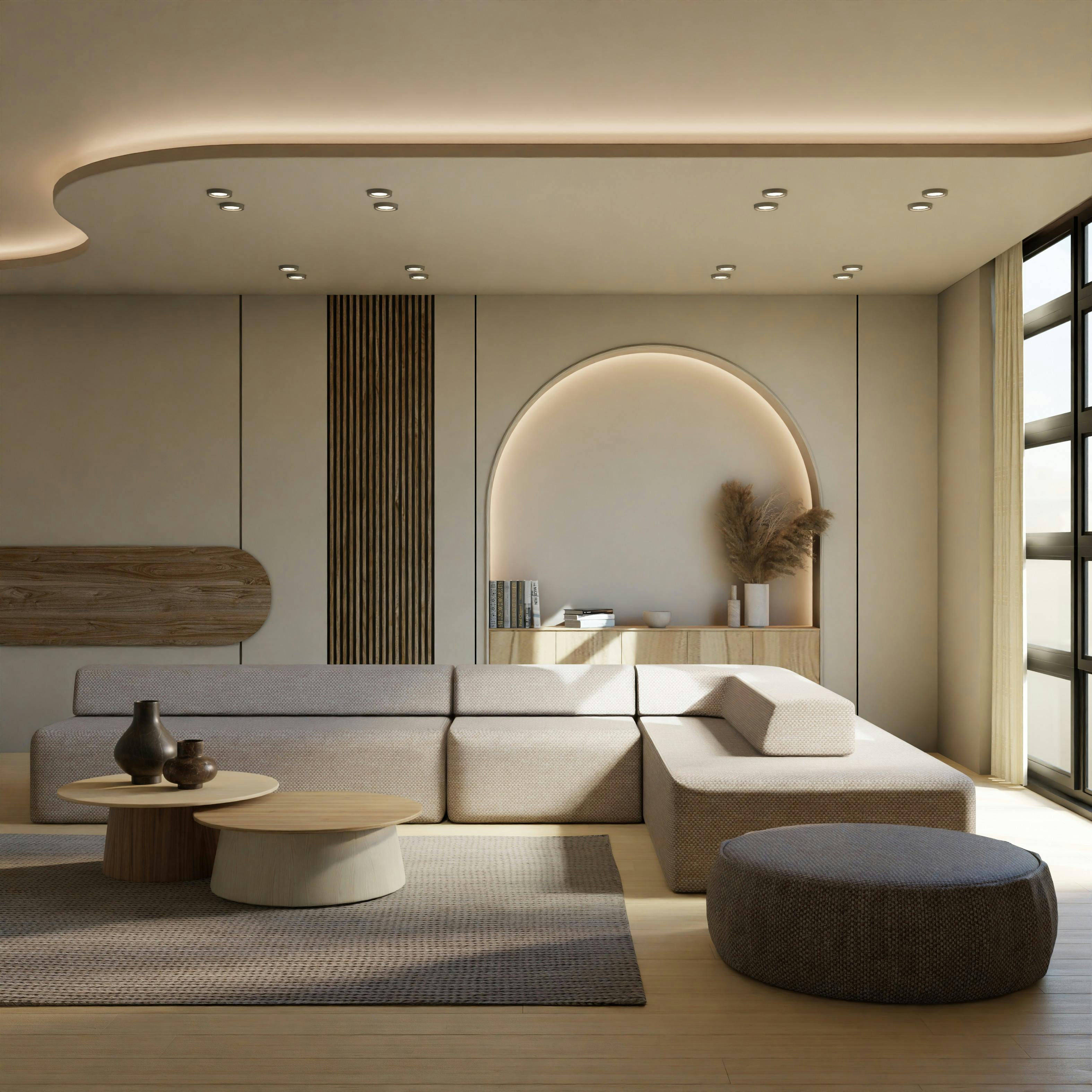 Entryway & Living Room
