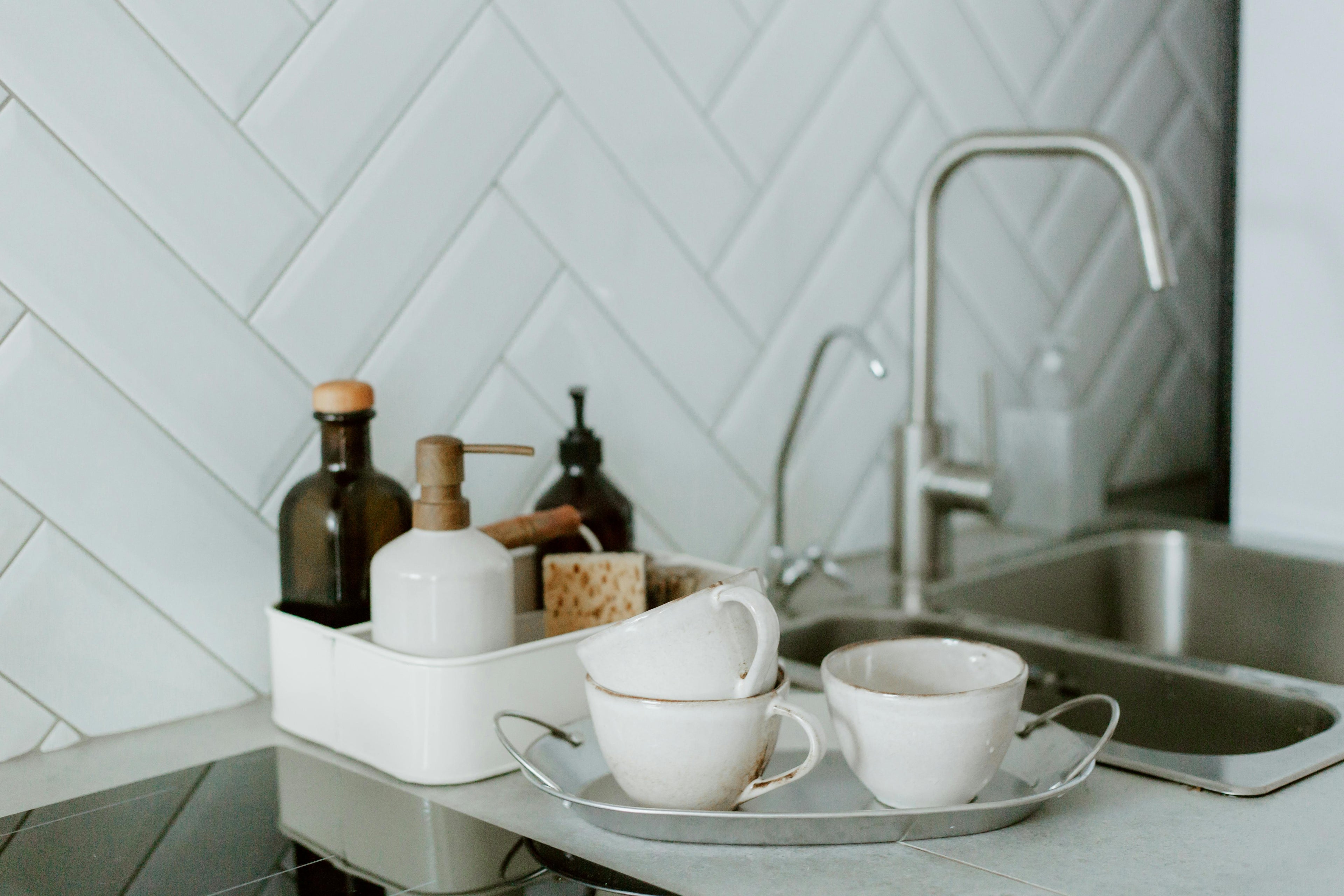 Sink & Cleaning Area