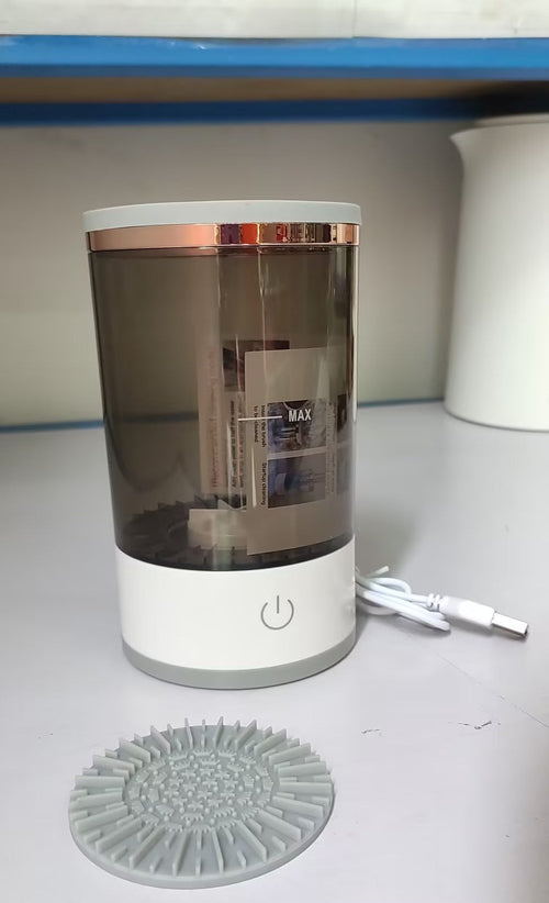 Damen Lidschattenpinsel Reinigungsgerät Tragbarer Elektrischer Make-up-Pinsel