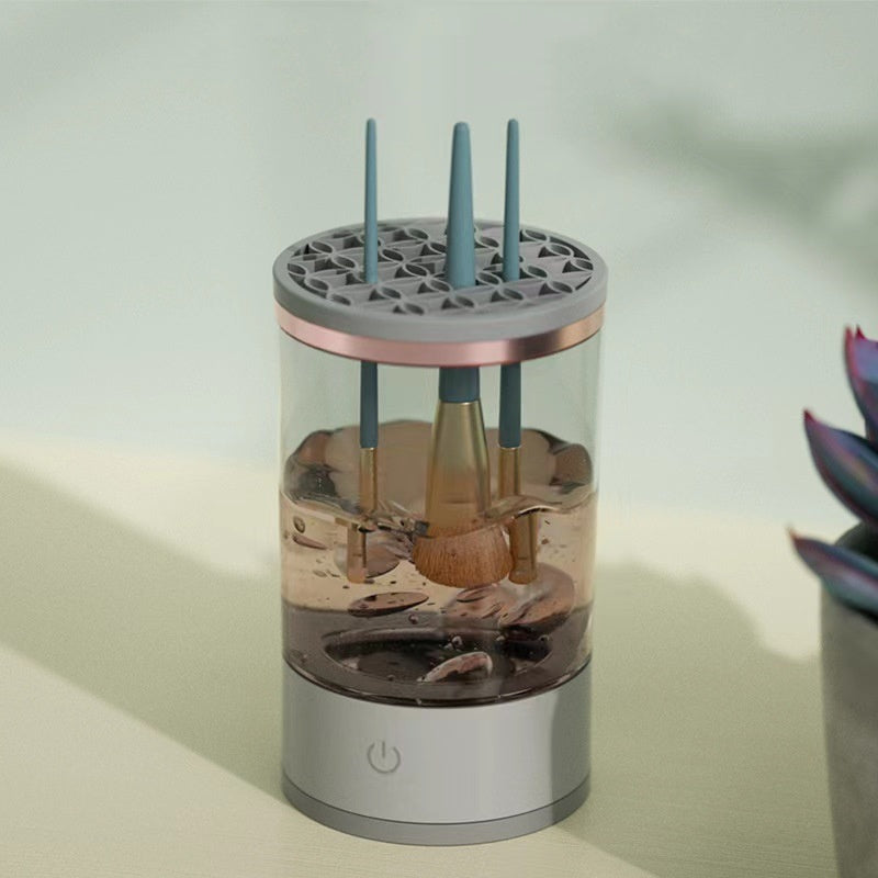Damen Lidschattenpinsel Reinigungsgerät Tragbarer Elektrischer Make-up-Pinsel