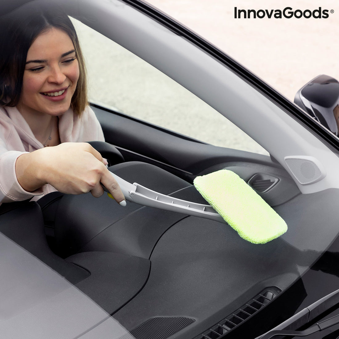 2-in-1 Glass Cleaner with Sprayer Klinshil InnovaGoods