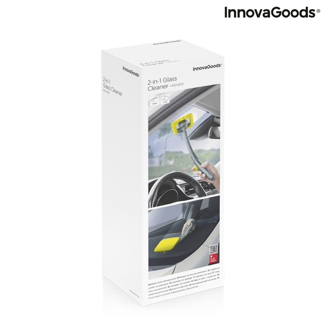 2-in-1 Glass Cleaner with Sprayer Klinshil InnovaGoods