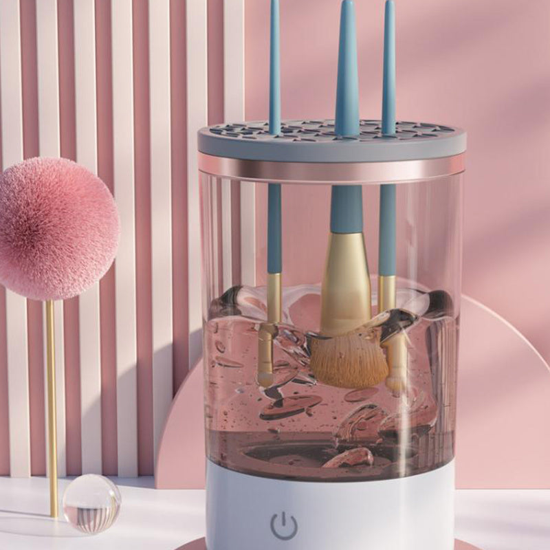 Damen Lidschattenpinsel Reinigungsgerät Tragbarer Elektrischer Make-up-Pinsel